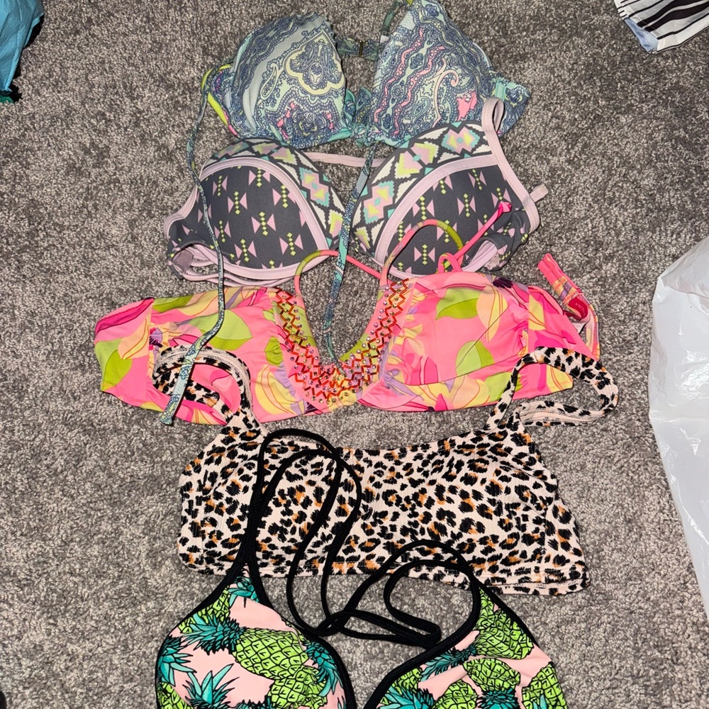 Colorful Bikini Top Collection